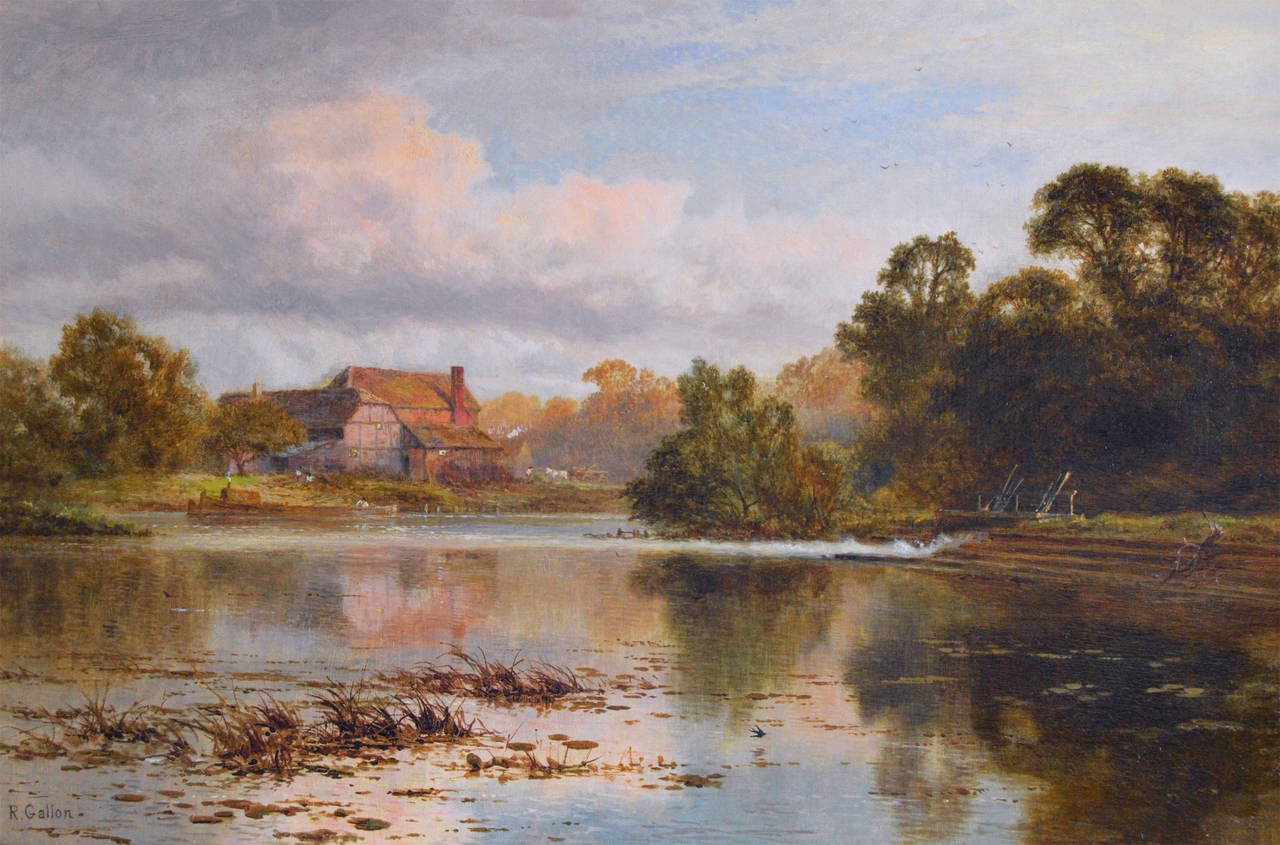 Robert Gallon Water’s Edge, oil on canvas, Painting at 1stdibs