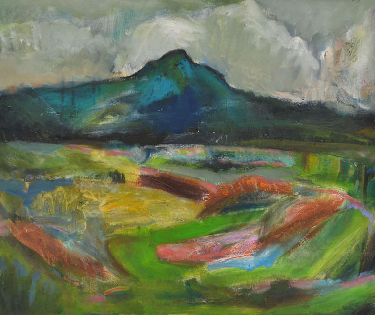 Peter Rossiter Blue Mountain, Painting at 1stdibs