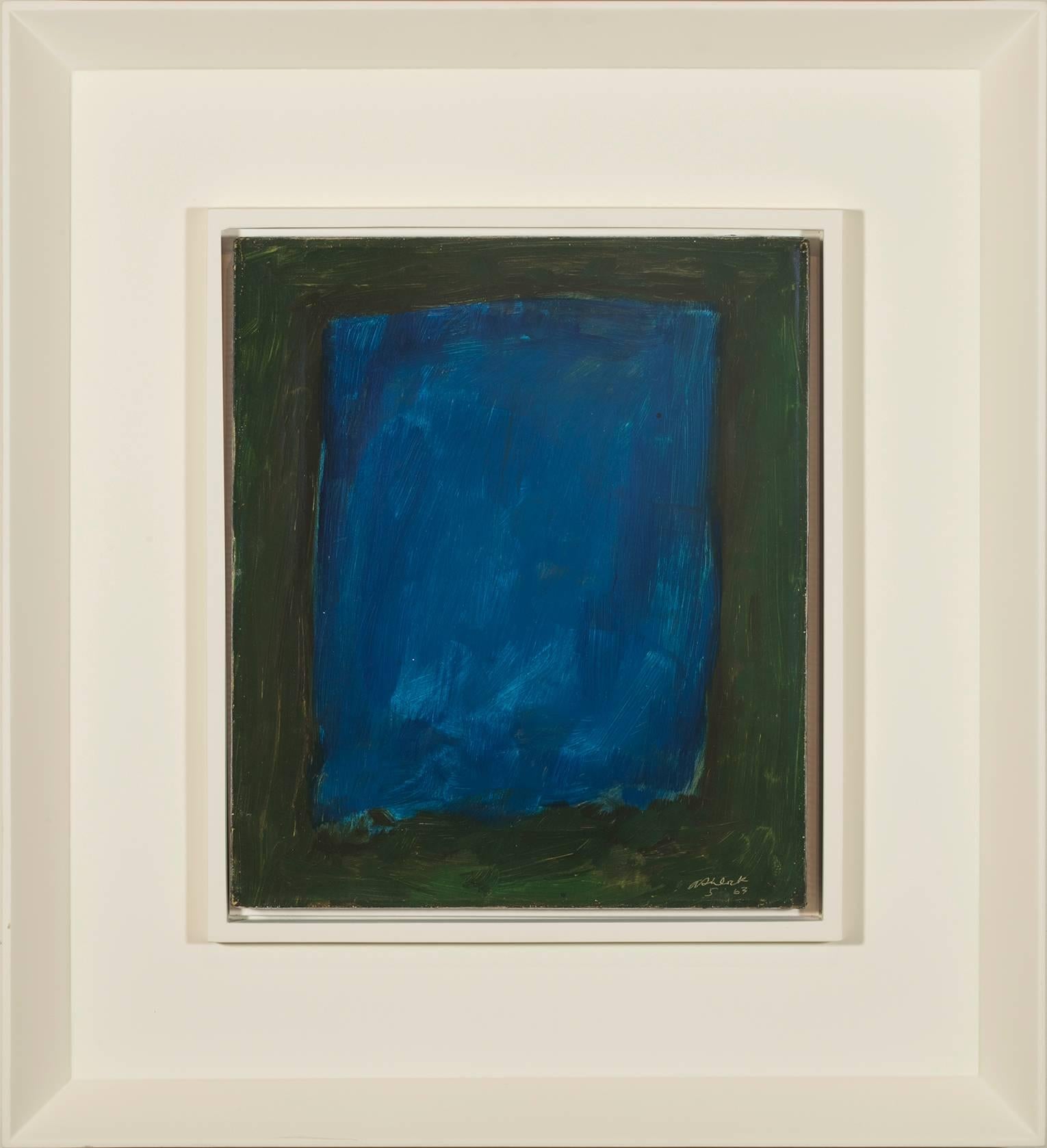 Rex Ashlock "Blue Color Field" For Sale at 1stDibs ashlock painting