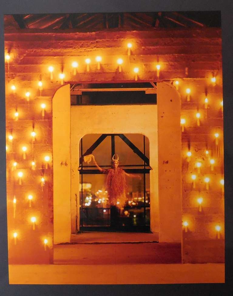 Lyle Ashton Harris Untitled (Candles), 1998, rare cibachrome proof print, Photograph For Sale