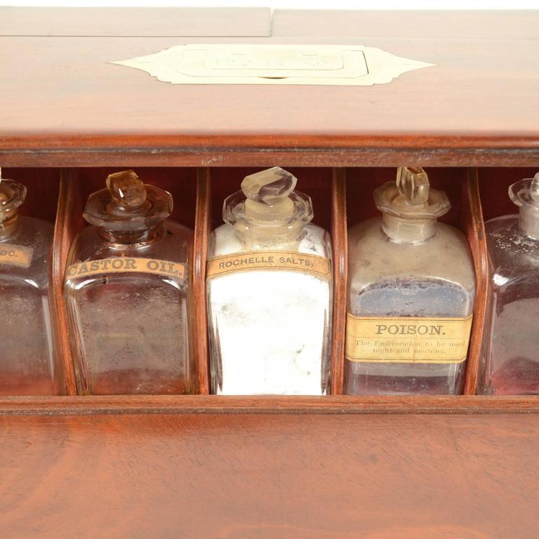 Elegant English Apothecary For Sale at 1stdibs