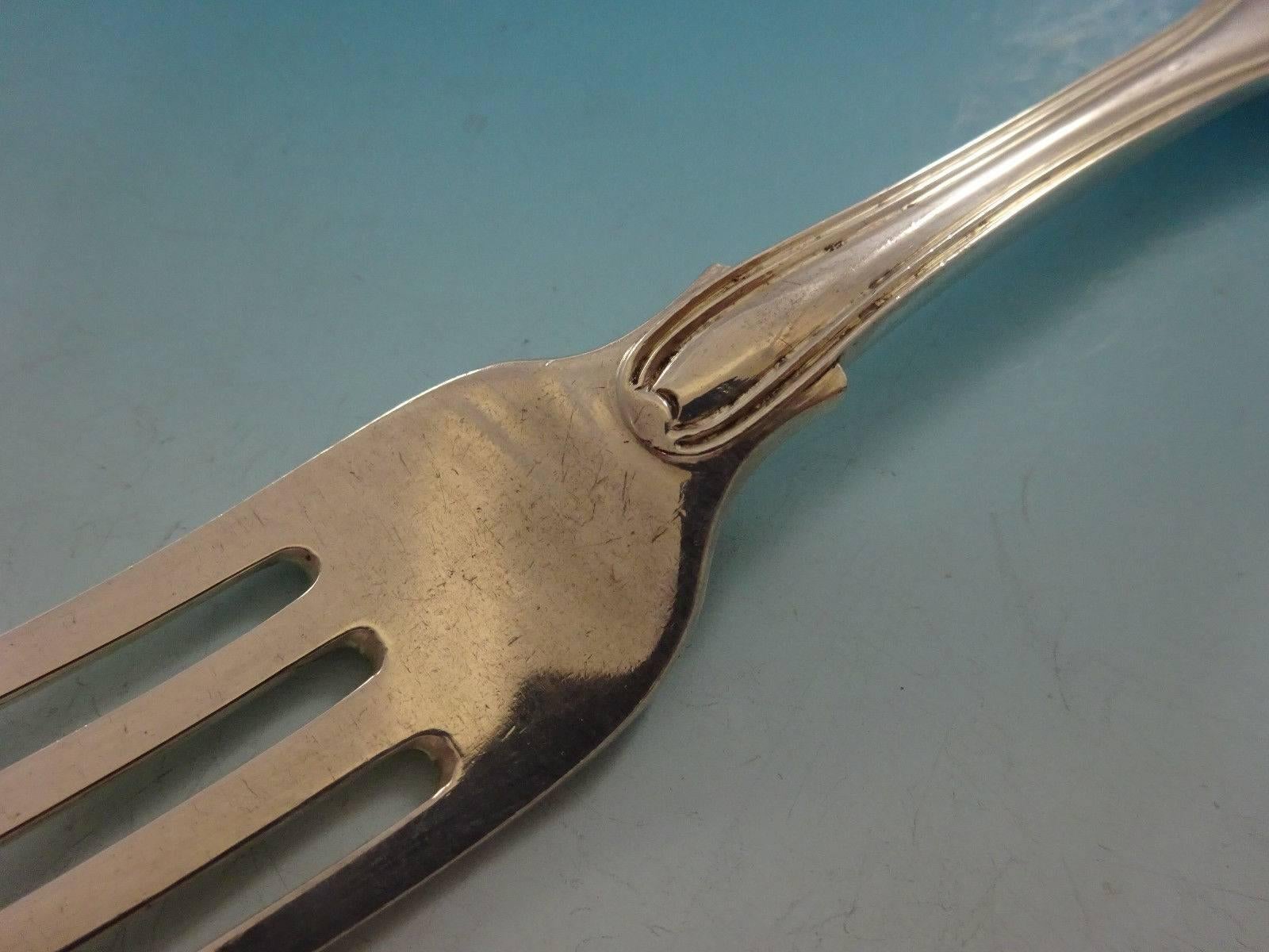 Kings English Sterling Silver Flatware Set for 12 Service 84 Pieces