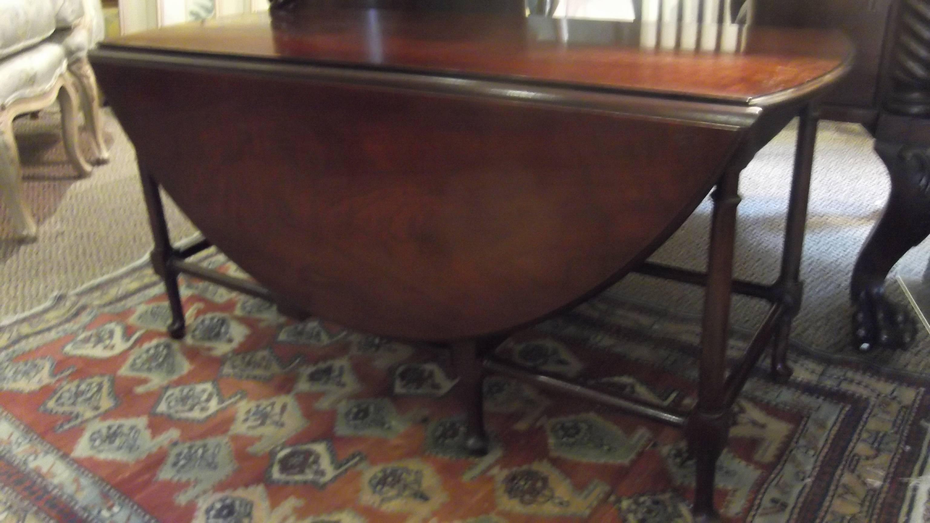 Vintage Baker Furniture Gate Leg Cocktail Table at 1stDibs gateleg