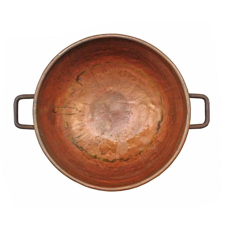 Enormous Late 19th Century Copper Candy Kettle at 1stdibs