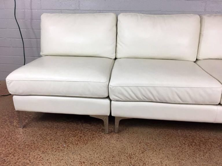 Design Within Reach Sofa by American Leather Company at 1stdibs