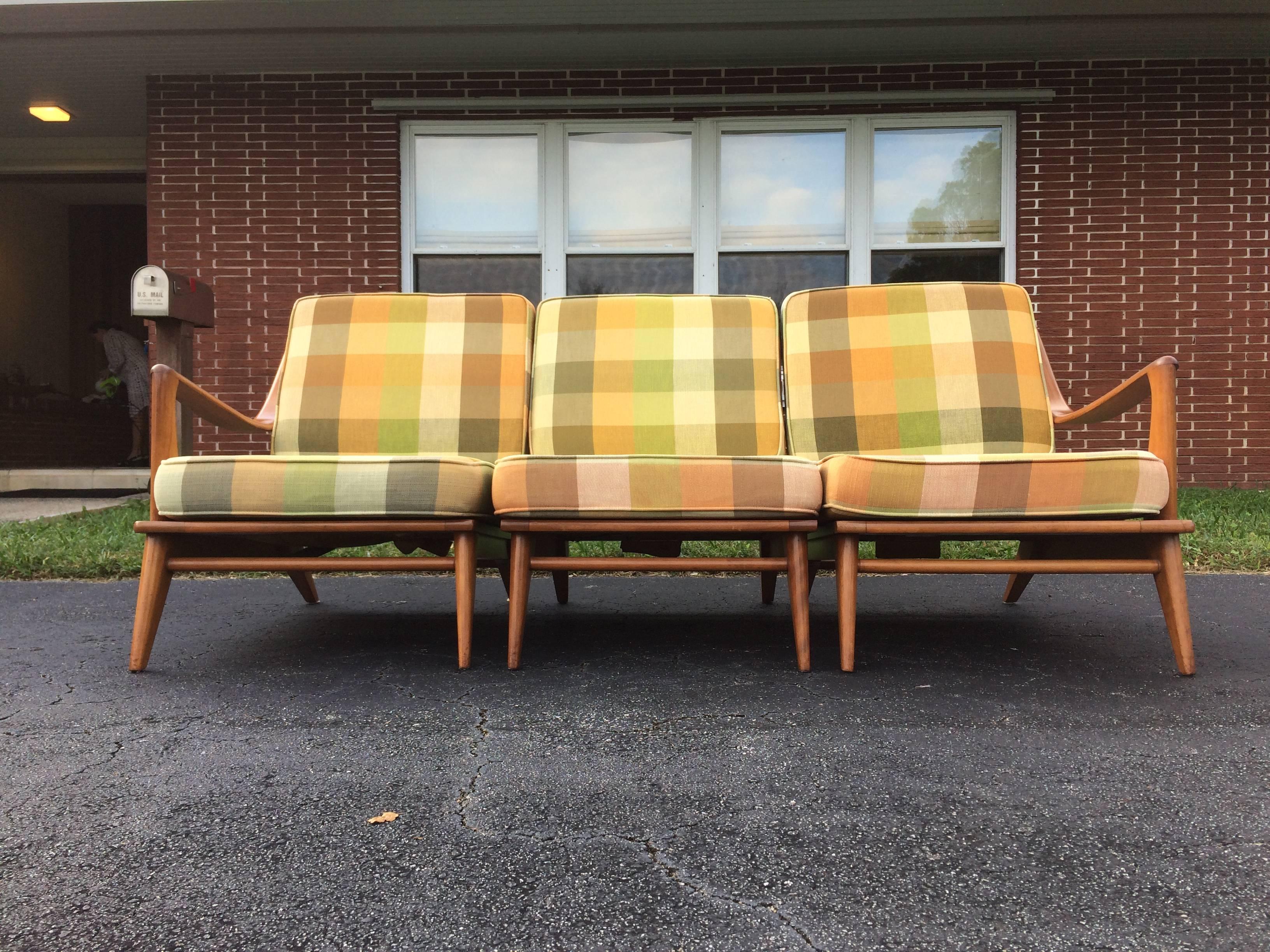 Cool HeywoodWakefield Sofa, USA, 1950s at 1stDibs heywood wakefield
