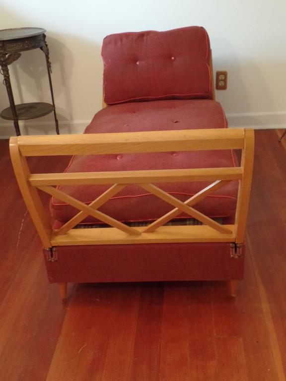 French MidCentury Modern Neoclassical Sofa or Day Bed at 1stDibs jean royere bed, french day