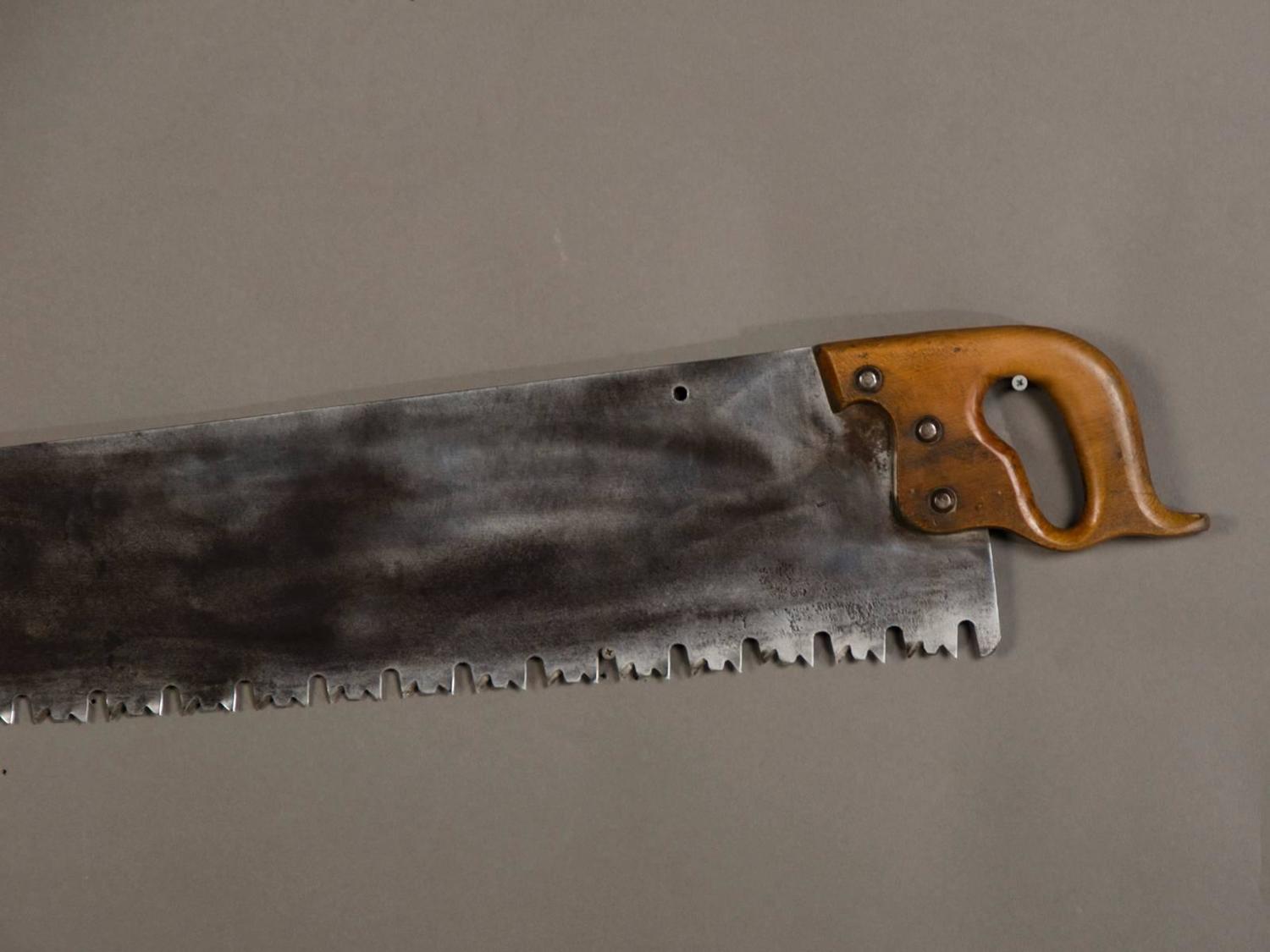 Antique Manx Hand Saw, Isle of Man, England, circa 1875 For Sale at 1stdibs