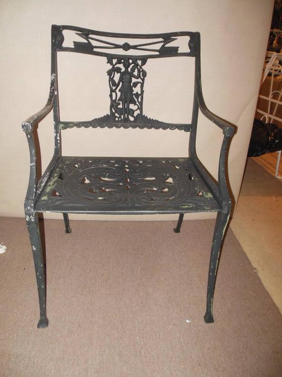 Vintage Molla Patio Set "Diana the Huntress" in Aluminum at 1stDibs