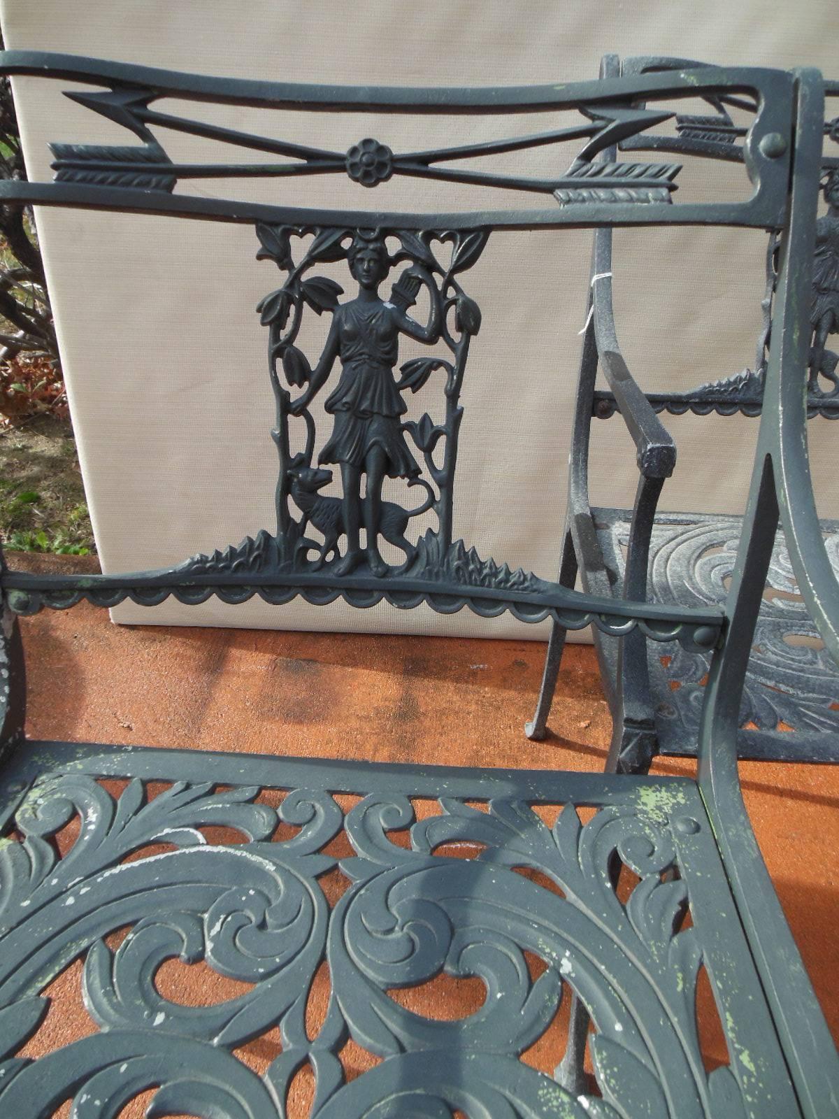 Vintage Molla Patio Set "Diana the Huntress" in Aluminum at 1stDibs molla furniture, molla
