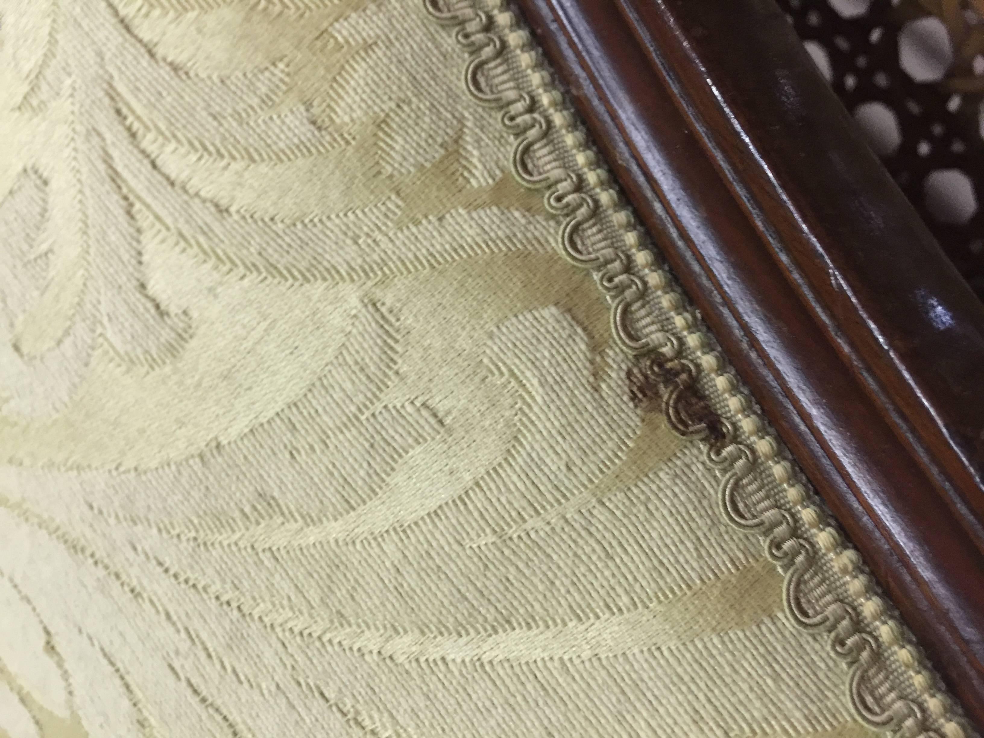 Wood Wrapped French Sofa at 1stDibs wood wrapped sofa, french sofa for sale