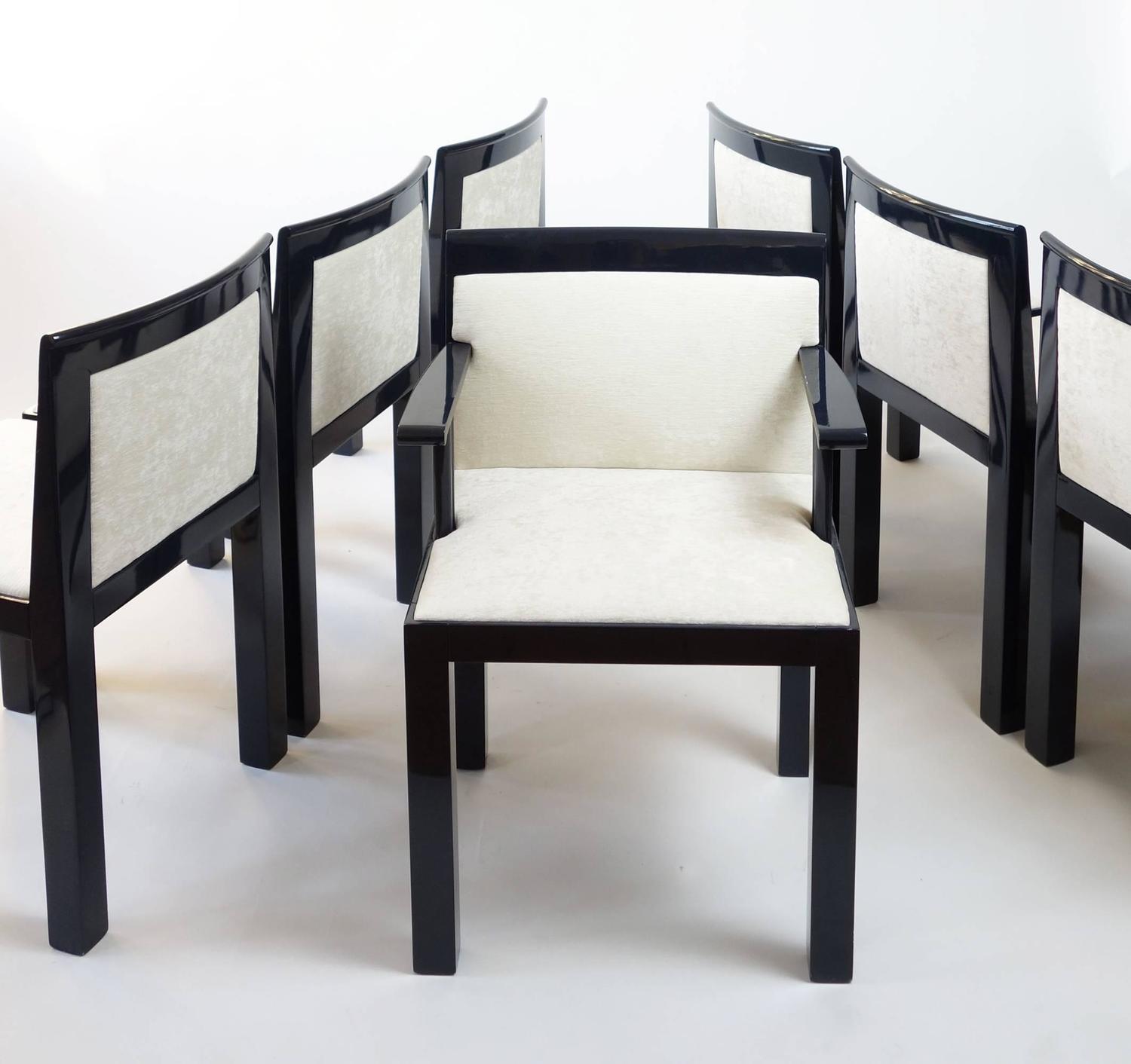 Six Teatro Chairs by Aldo Rossi and Luca Meda For Sale at 1stdibs