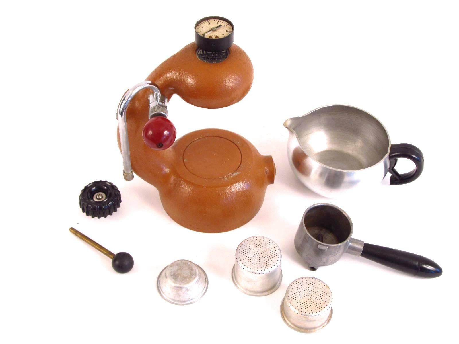 Classic Atomic Espresso Maker Complete with All Parts For Sale at
