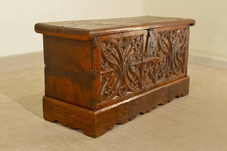 Early 17th Century French Walnut Blanket Chest at 1stDibs 17th