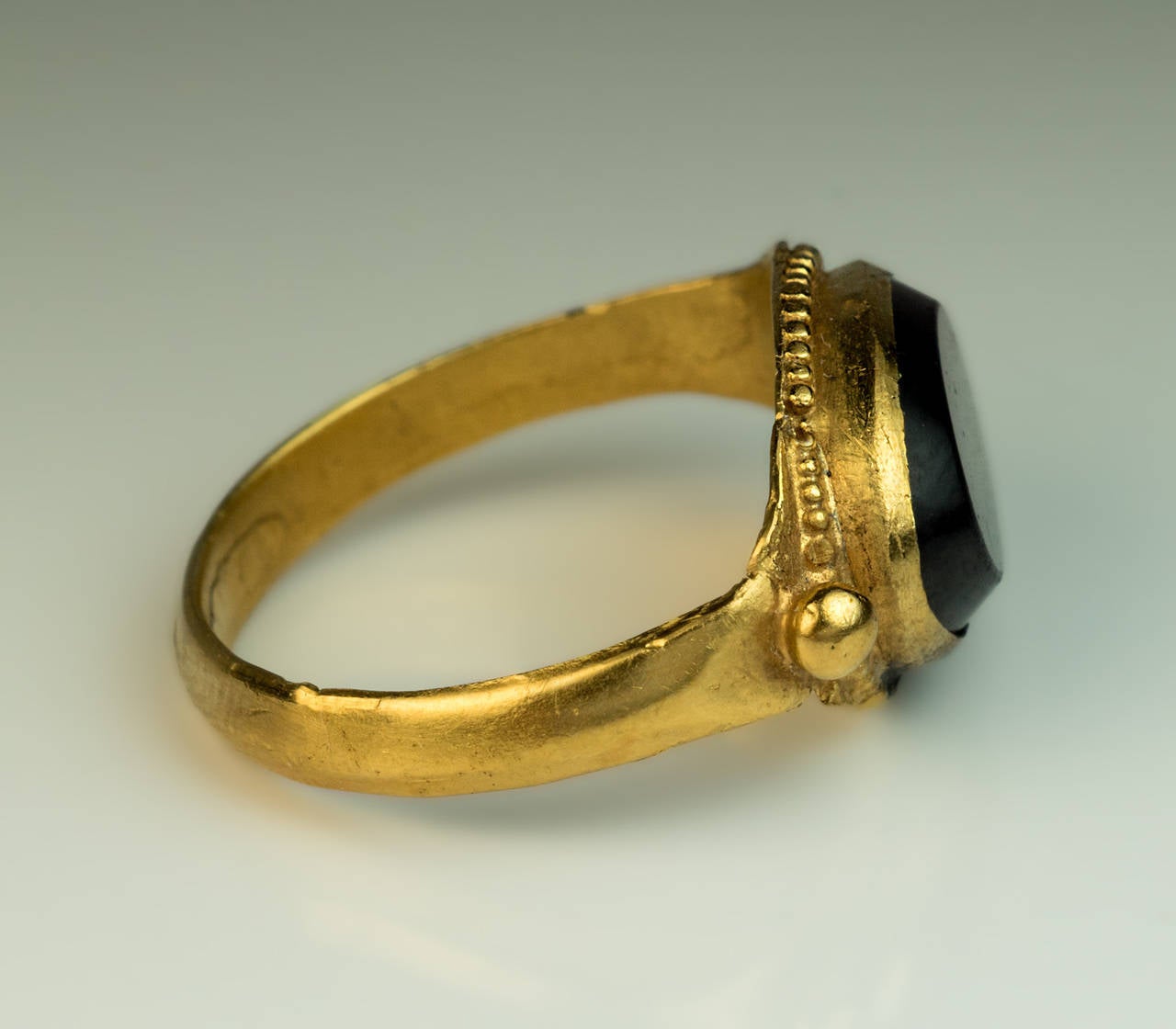 Medieval Byzantine Gold Men's Ring at 1stdibs