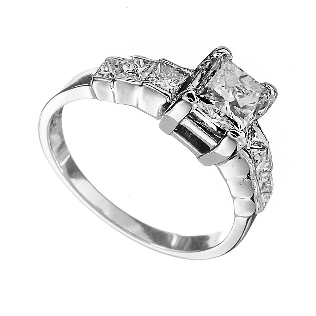 Diamond Gold Engagement Ring at 1stdibs