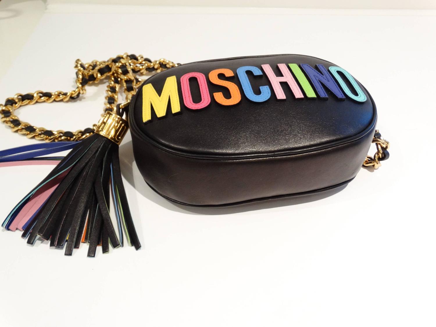 Moschino 'Rainbow Letters' Crossbody Bag at 1stdibs