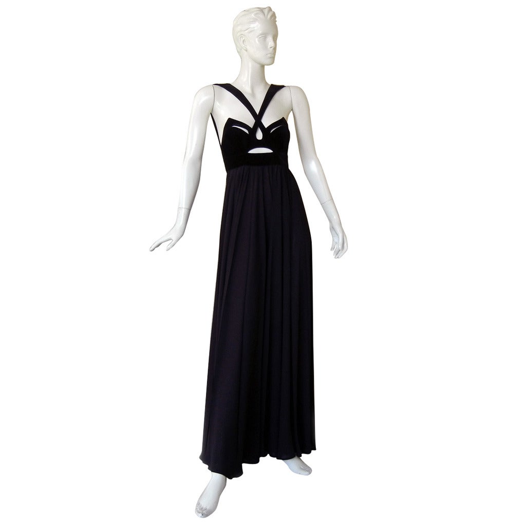 Rare Showpiece for movie "Indecent Proposal" Thierry Mugler Dress Demi