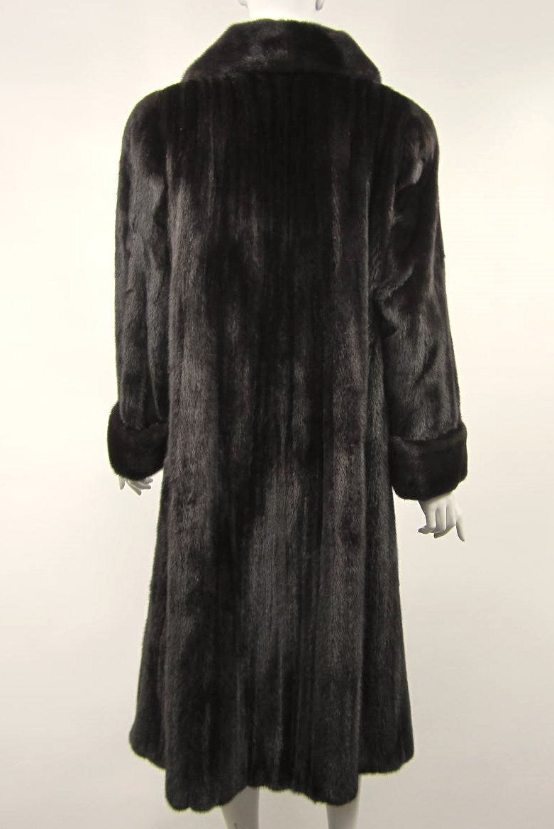 Luxurious Ranch Mink Fur Coat Full Length at 1stDibs