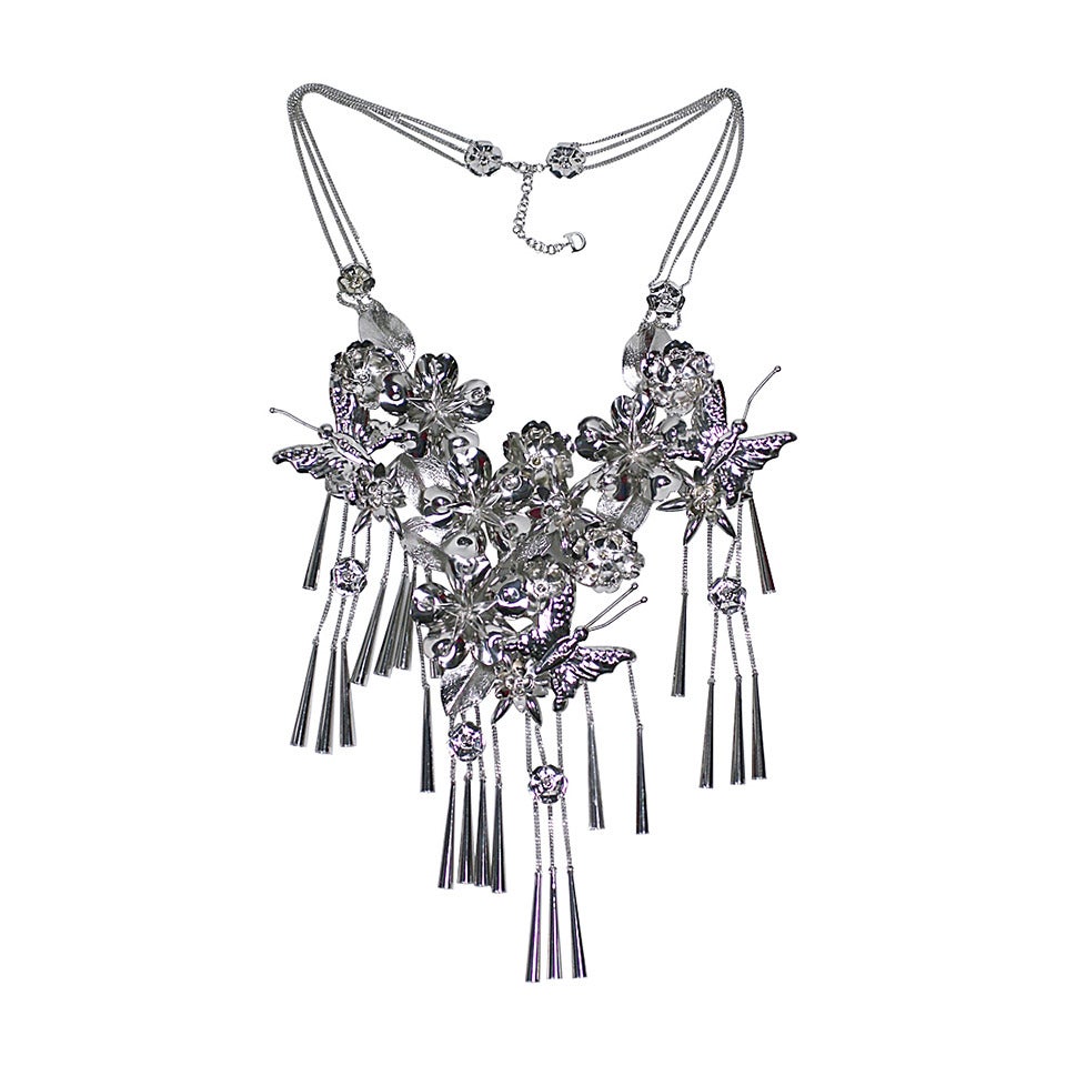 Christian Dior A/W 200304 Chinese Butterfly Necklace, John Galliano