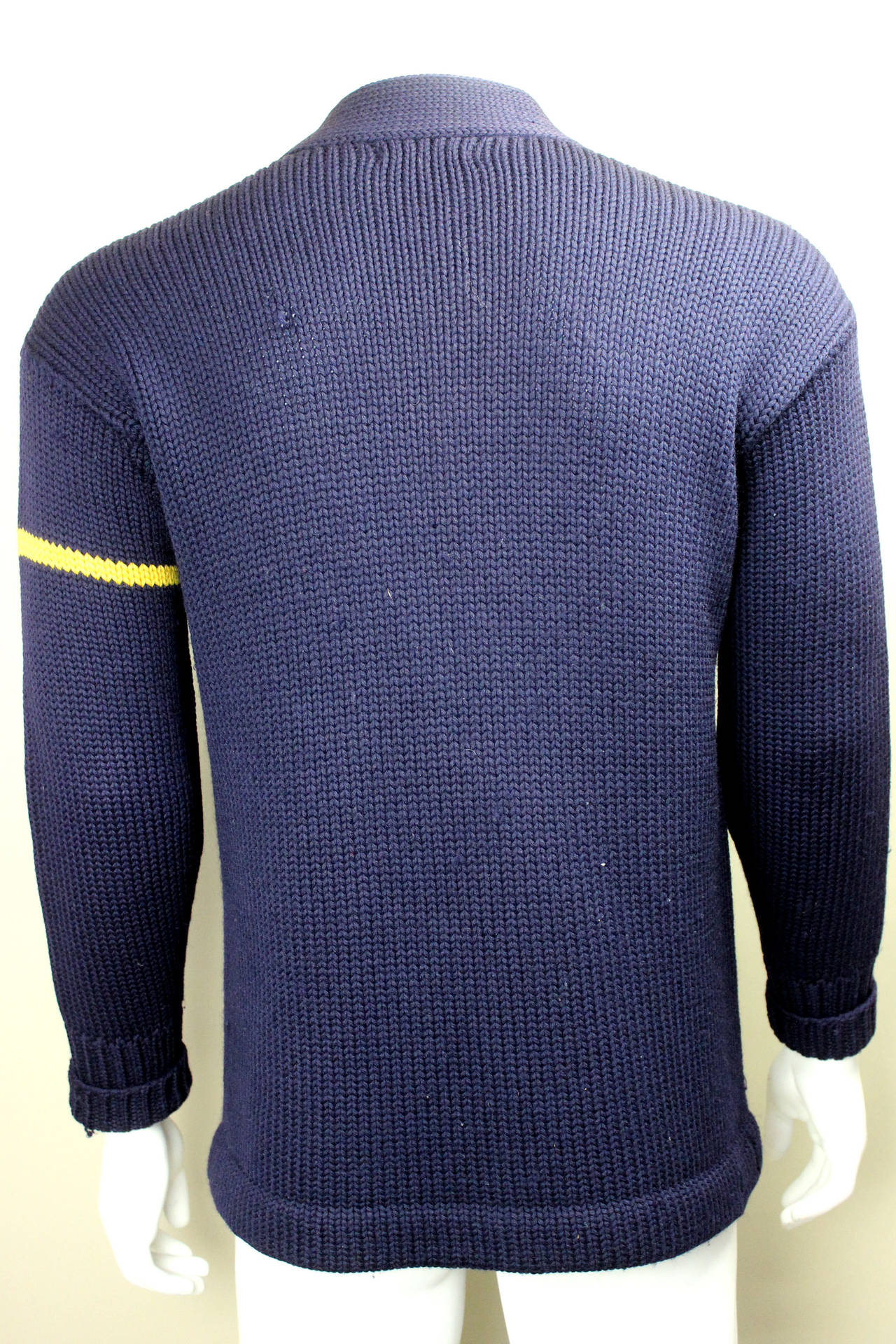 1959 Men's Wool Varsity Sweater at 1stdibs