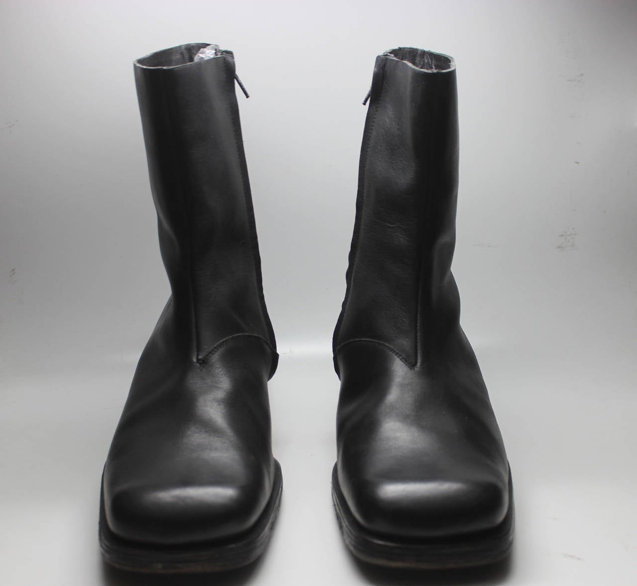 Mens Martin Margiela Square Toe Chelsea Boots at 1stdibs