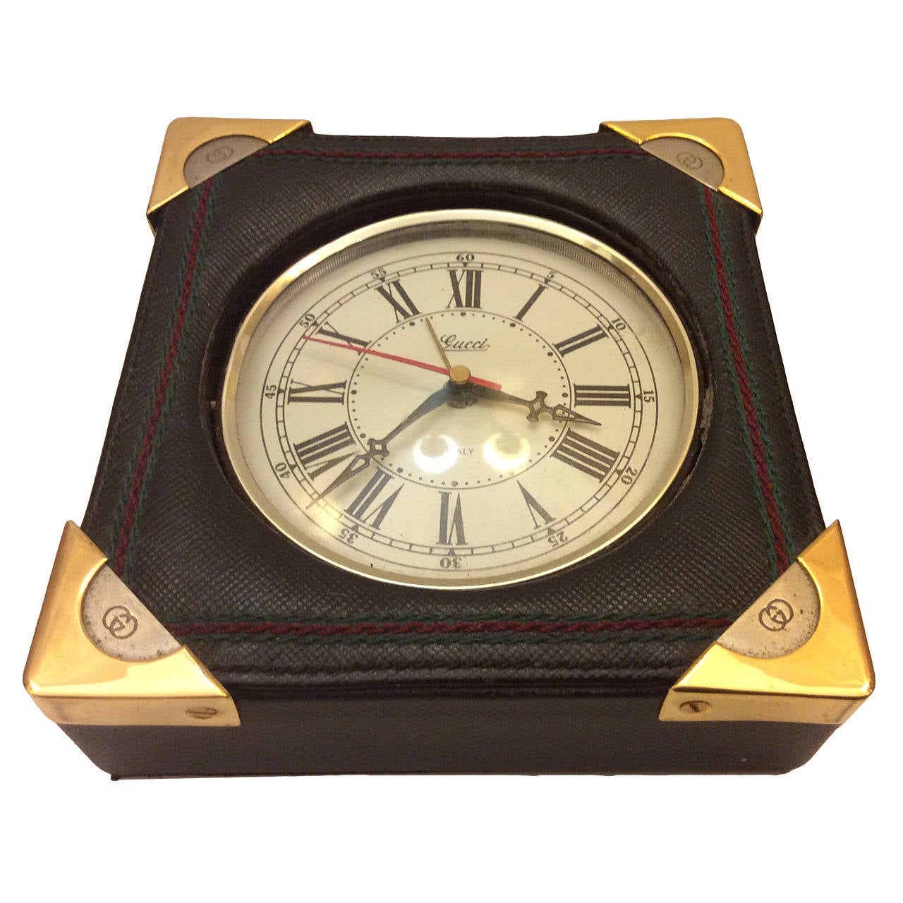 Vintage Gucci Desk Clock at 1stDibs