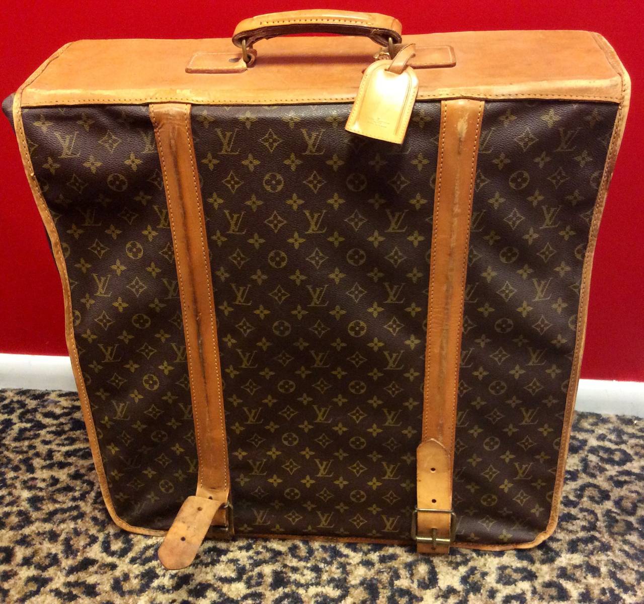 Rare Louis Vuitton Monogram Garment Travel Bag For Sale at 1stDibs