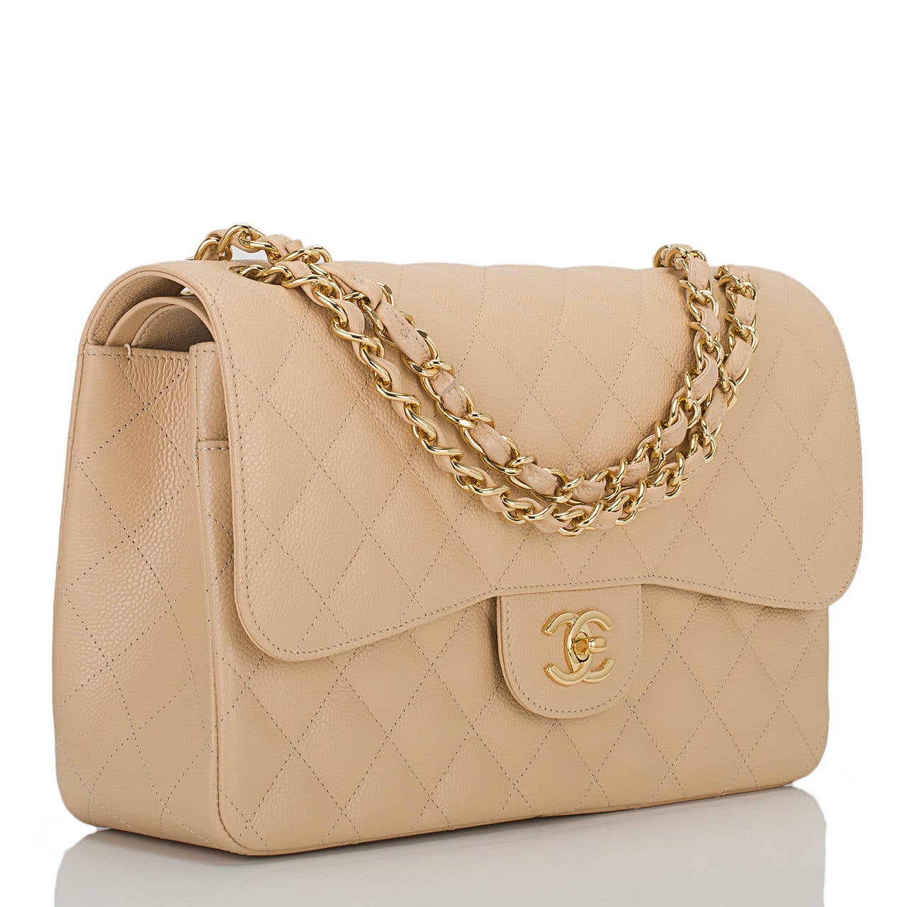 Chanel Flap Bag With Handle Beige Confederated Tribes of the Umatilla