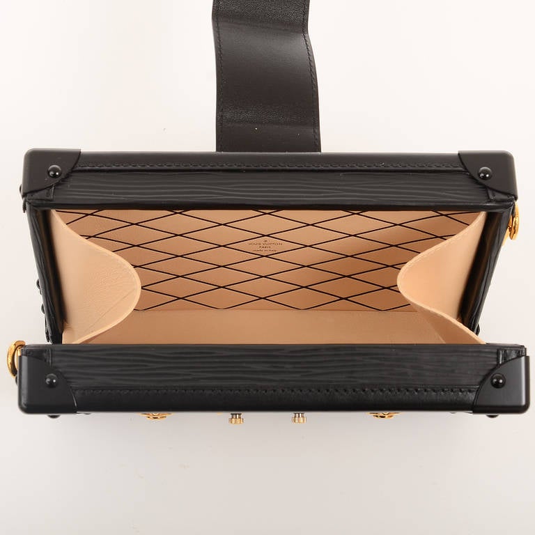 Louis Vuitton Black Epi Petite Malle at 1stdibs