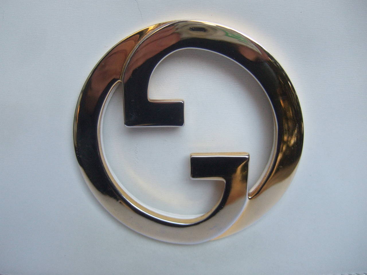 Gucci Sleek White Leather Blondie Clutch Bag c 1970s at 1stDibs white