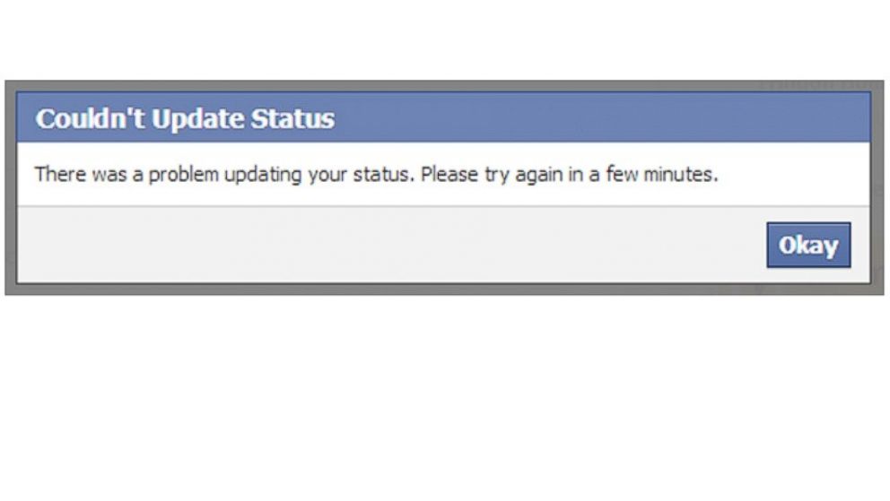 Facebook Users Experience Status Update Problems Today Democratic