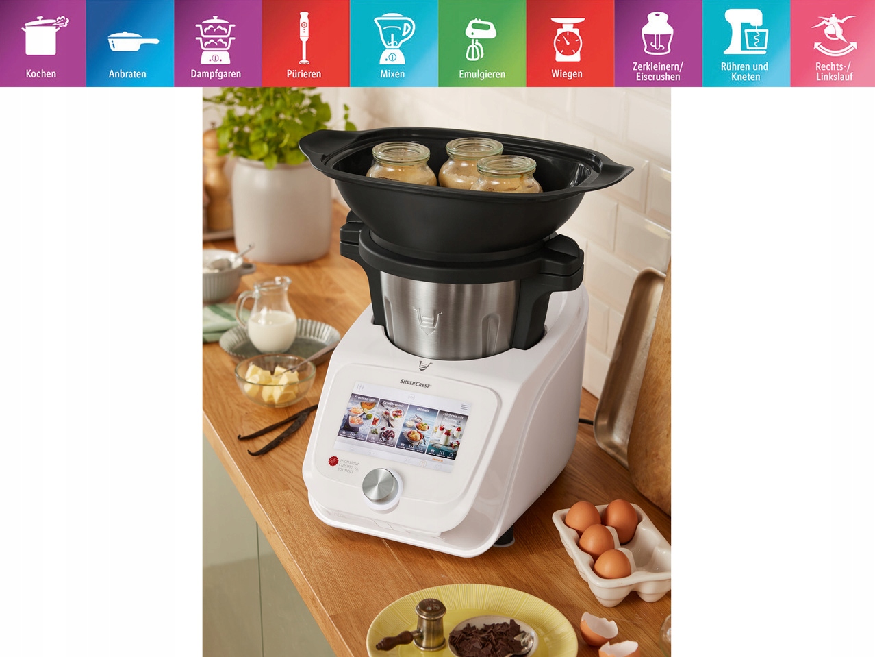 Monsieur Cuisine Connect Lidl 7763890906 oficjalne archiwum allegro