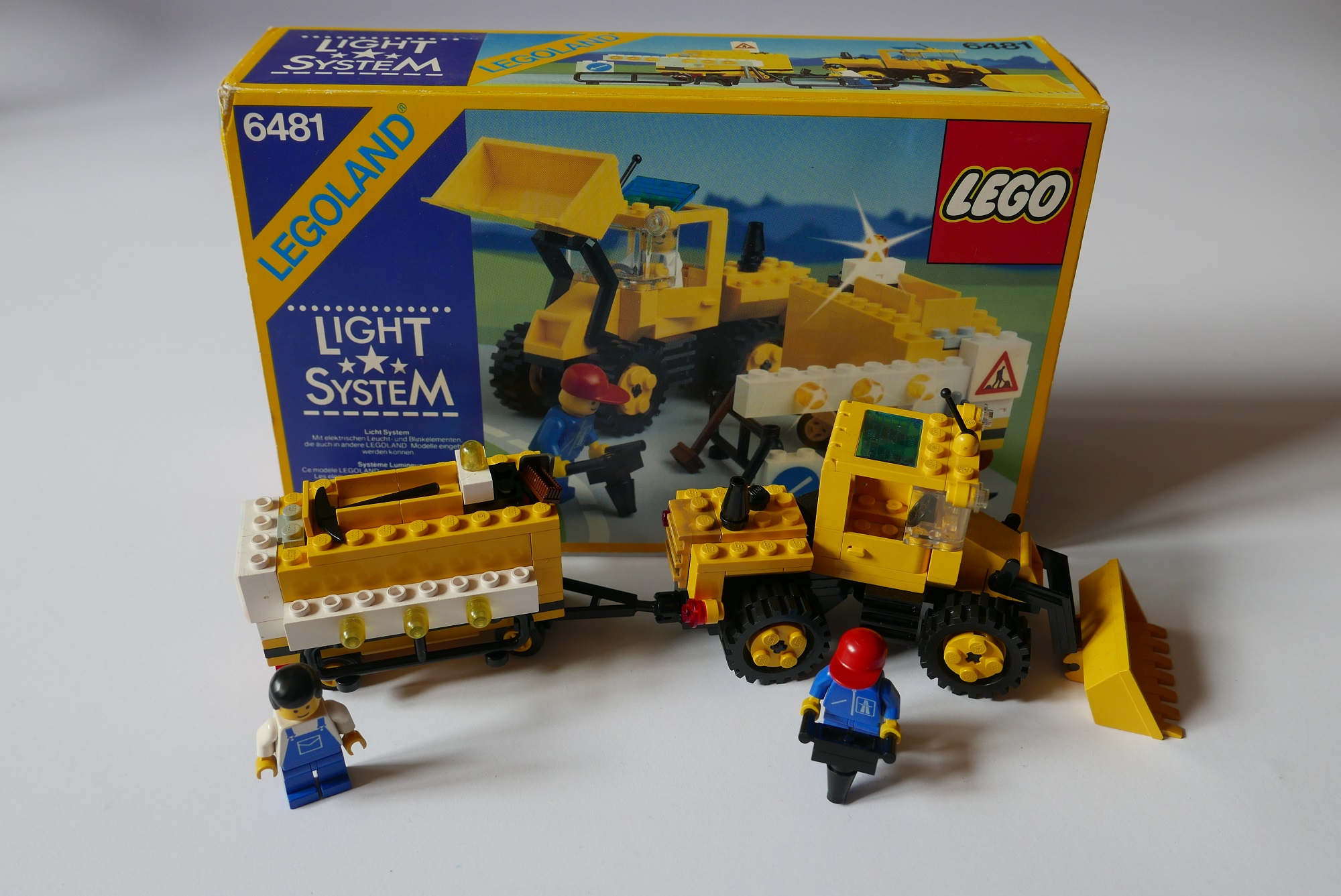 LEGO System 6481 Construction Crew Komplet UNIKAT
