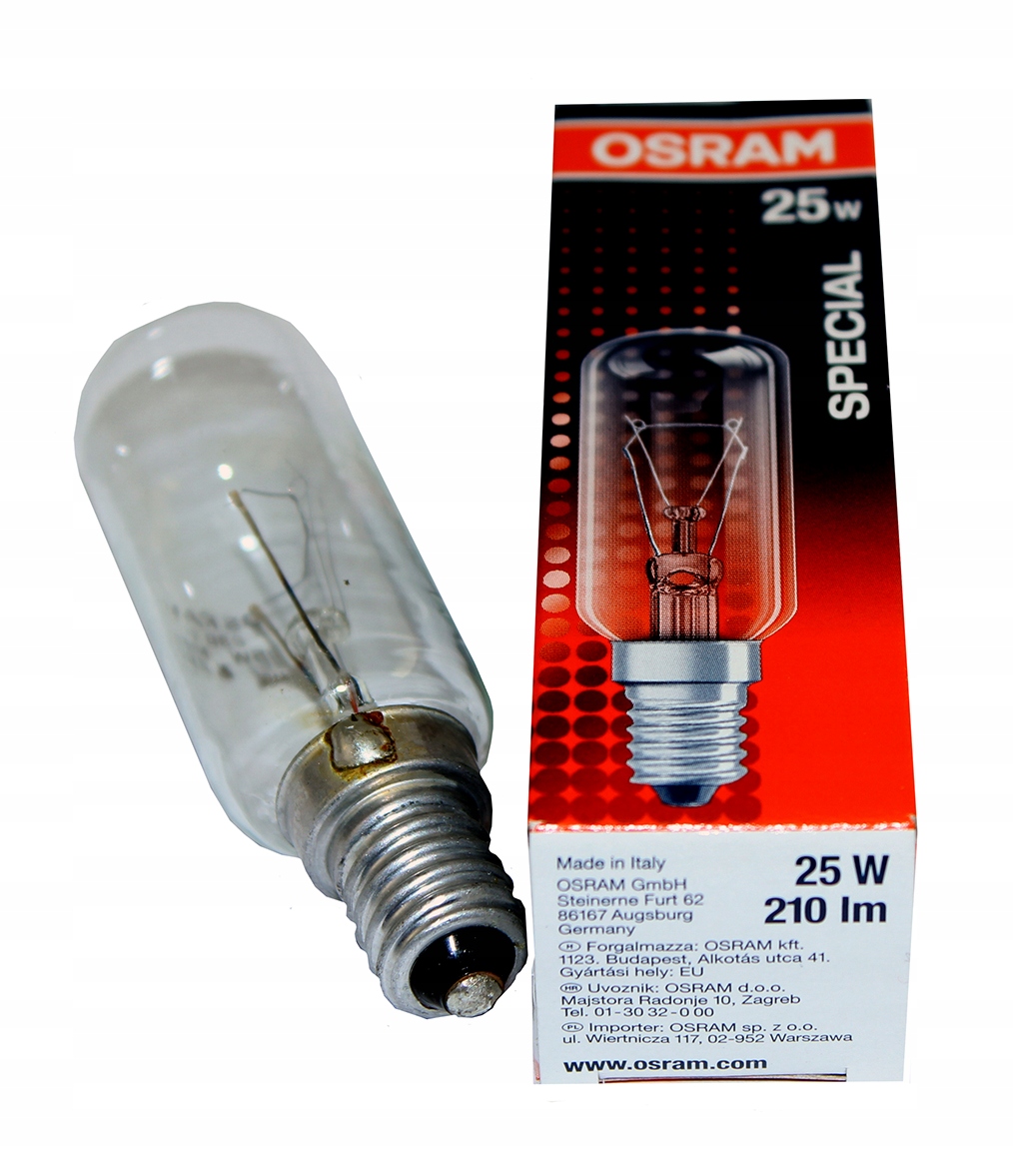 OSRAM ŻARÓWKA SPECIAL T25/85 25W E14 230V 7534180856
