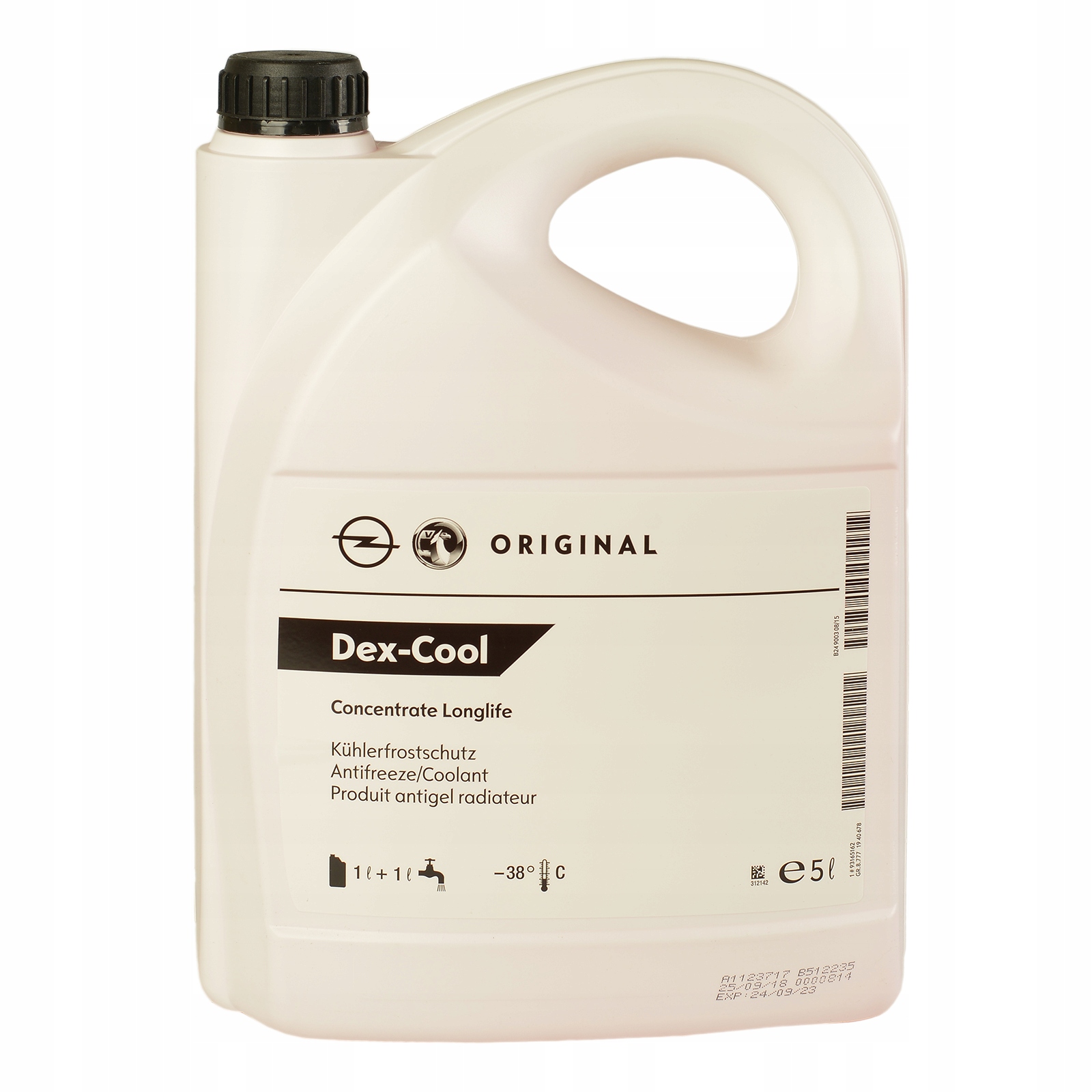 KONCENTRAT DO CHŁODNIC DEXCOOL 5L GM ORYGINAŁ 7776937820 oficjalne