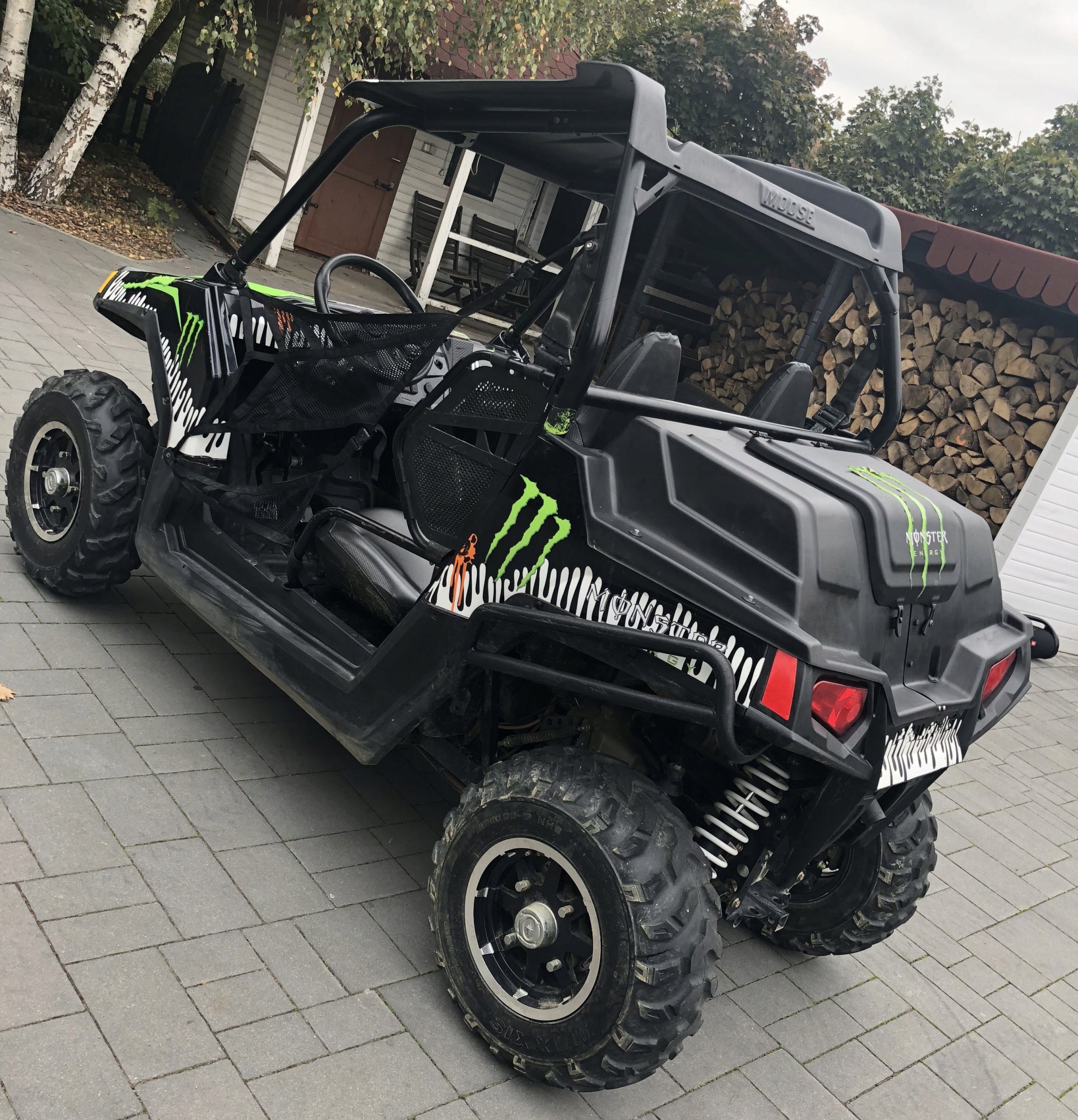QUAD BUGGY POLARIS MONSTER RZR760C 4WD ATV 2009R 7811596673