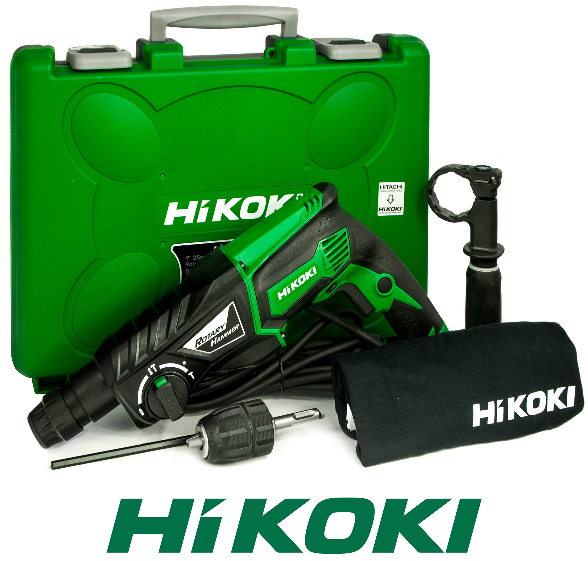 Młot udarowo obrotowy HiKOKI >HITACHI DH26PC WS 7525135497