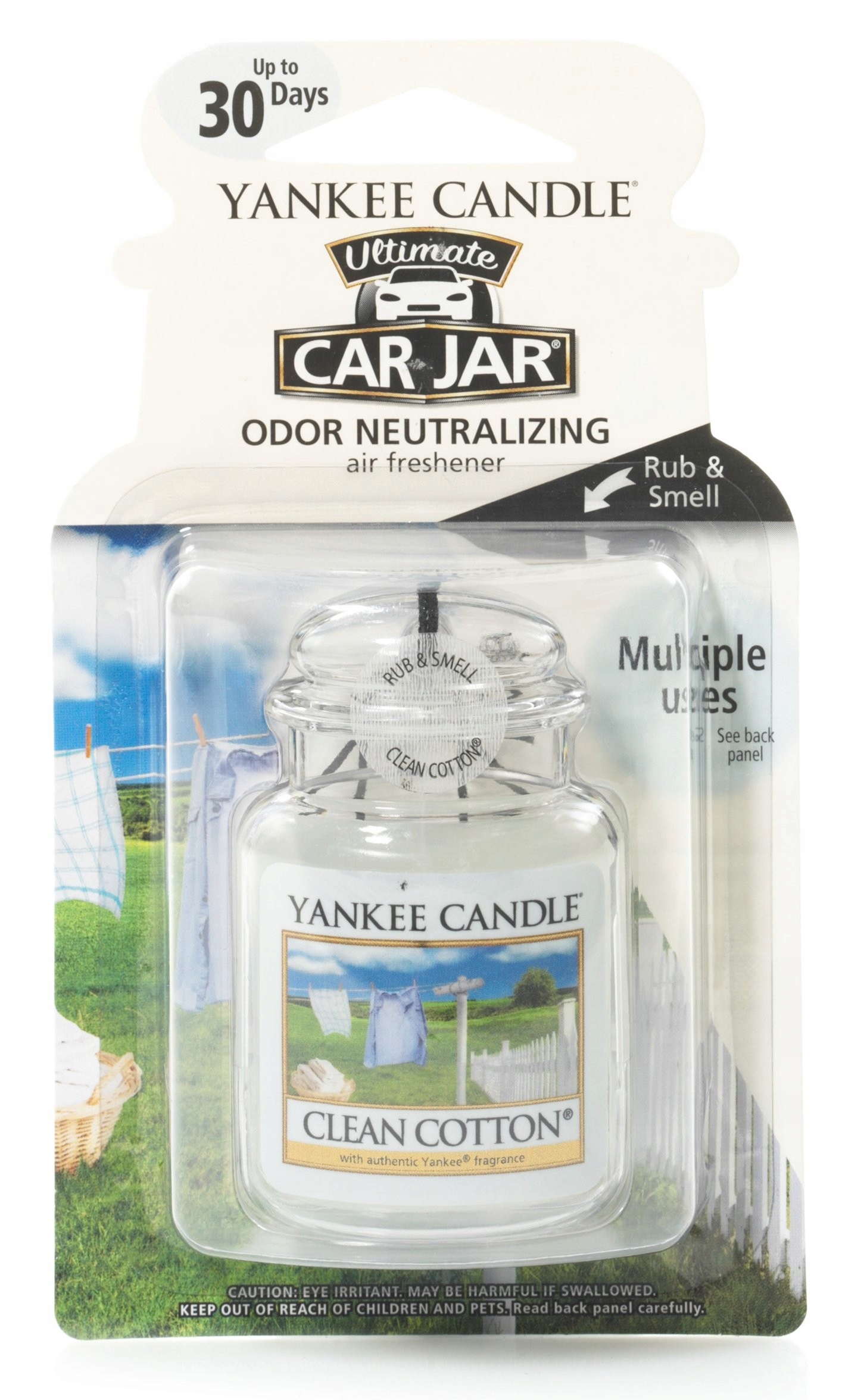 Yankee Candle Zapach do Samochodu CLEAN COTTON 7838814662 oficjalne