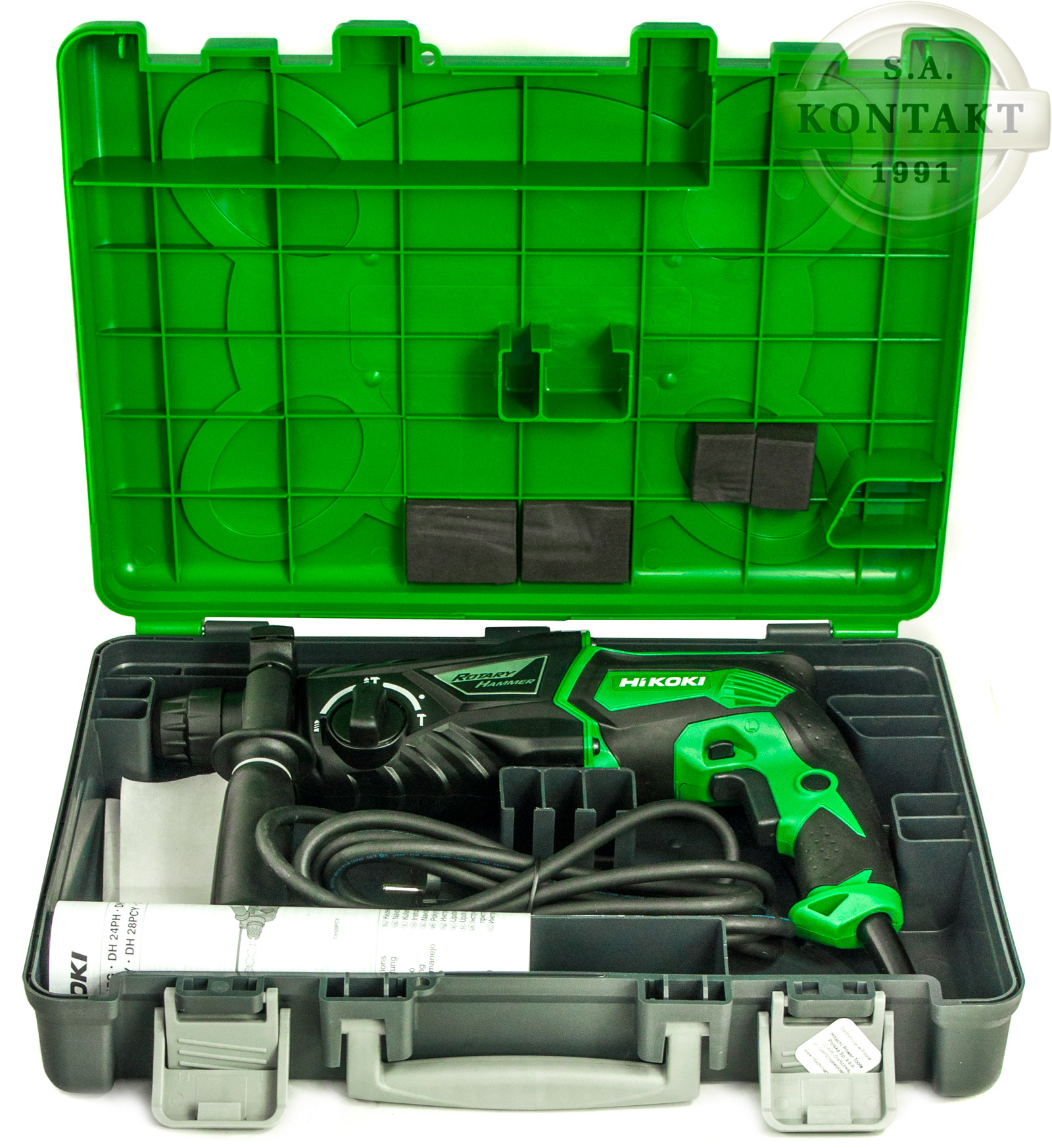 Młot udarowo obrotowy HiKOKI >HITACHI DH26PC WS 7525135497