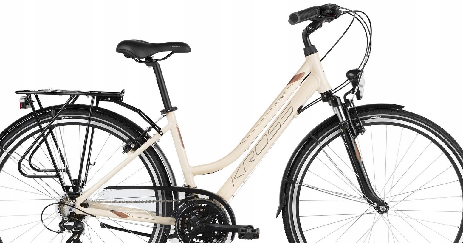 ROWER KROSS TRANS 2.0 DAMSKI KREMOWY 17" 7940255762 oficjalne