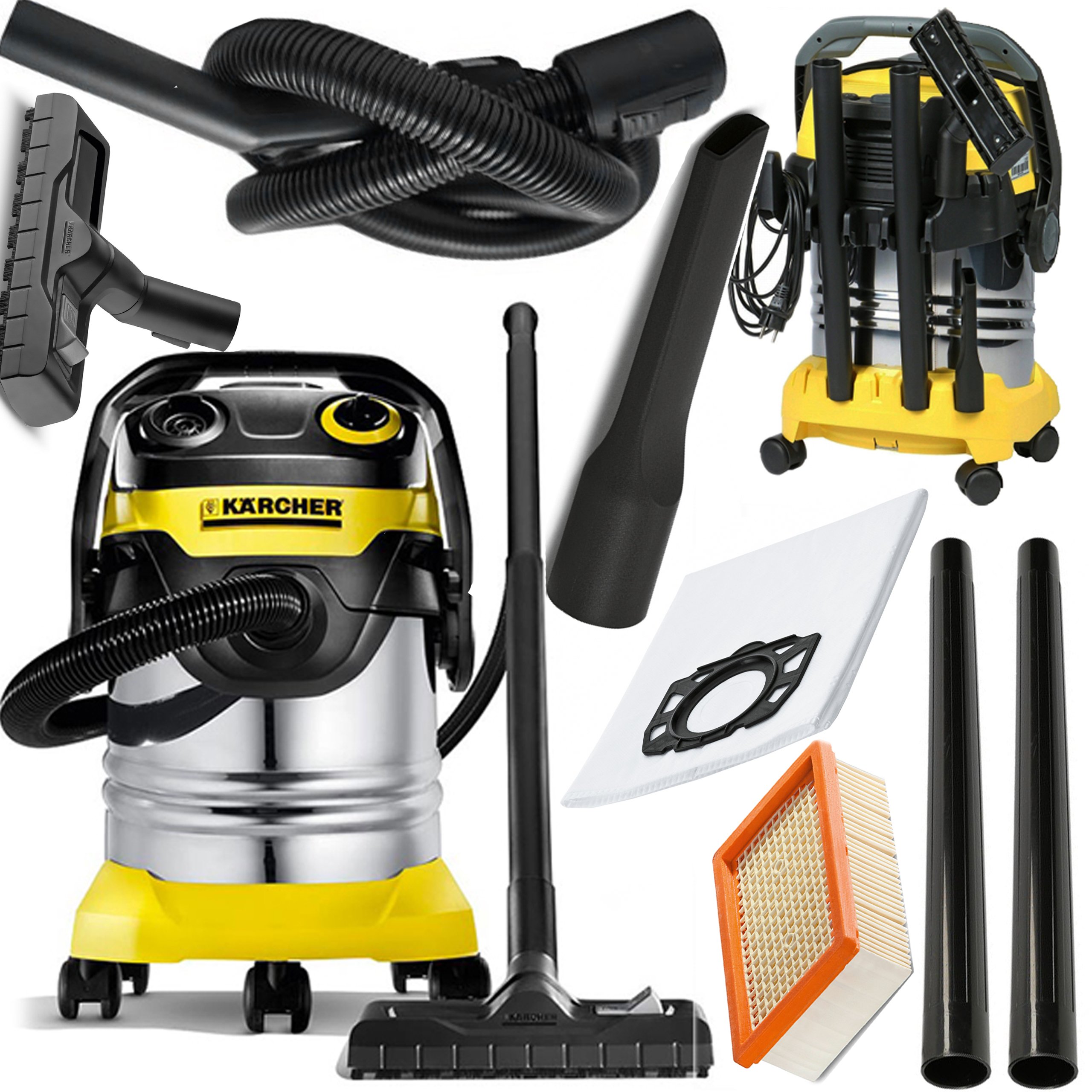 ODKURZACZ PRZEMYSŁOWY KARCHER WD5 PREMIUM 1800W XL