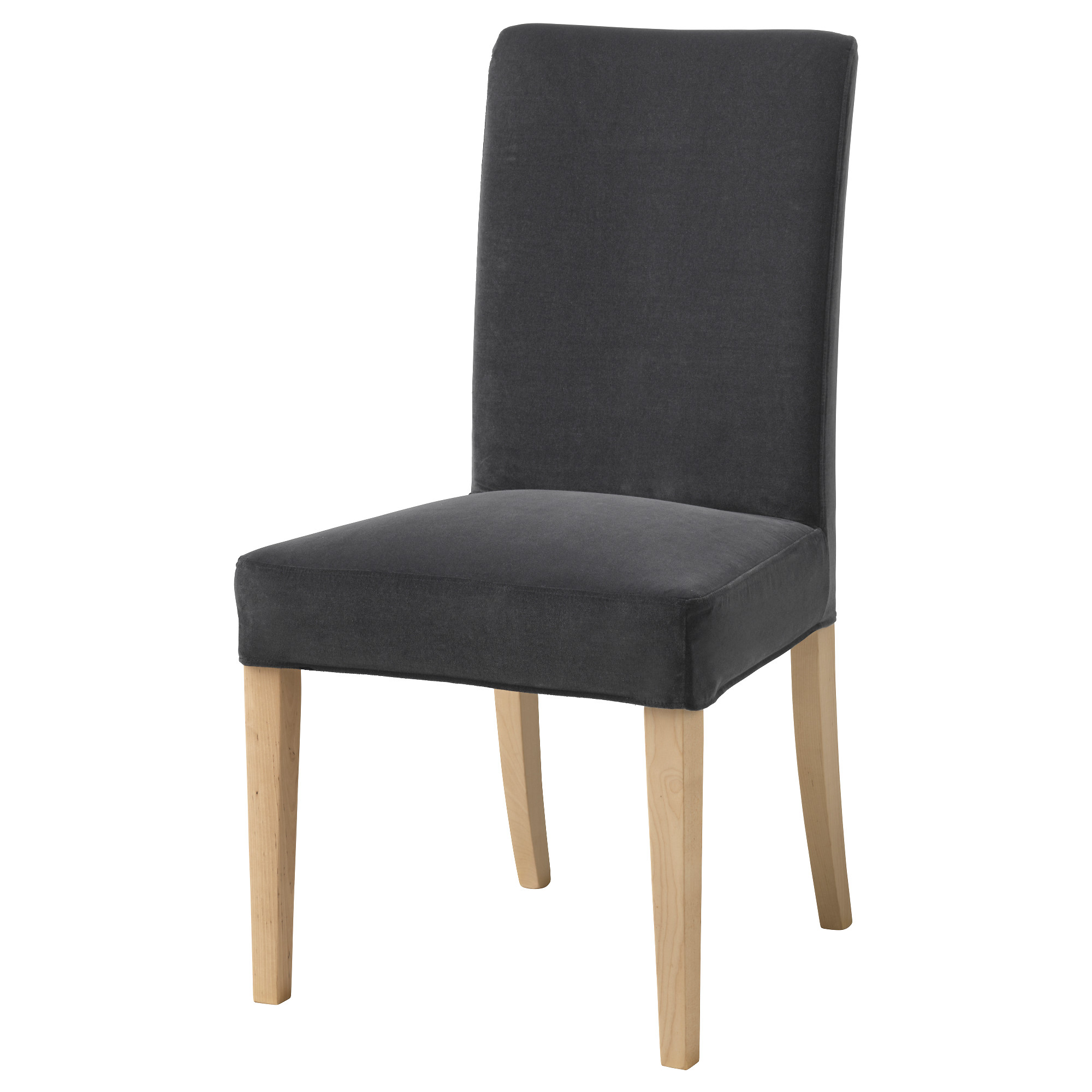 IKEA HENRIKSDAL KRZESŁO KUCHENNE CIEMNOSZARY 7035309582 oficjalne