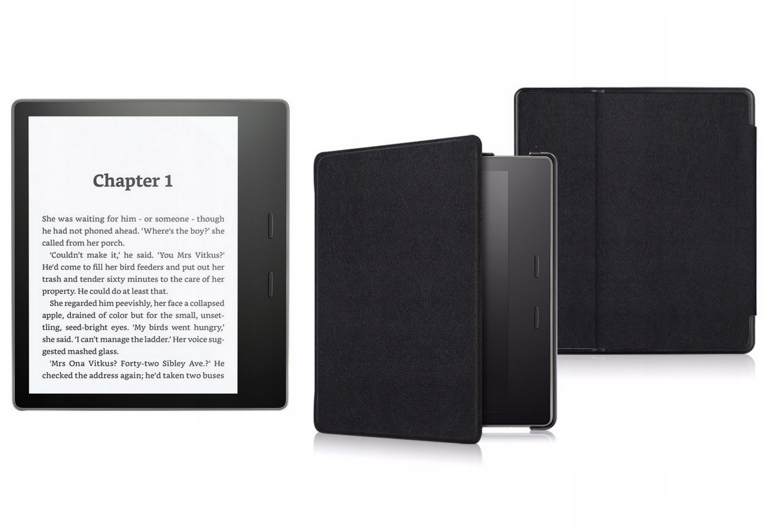 Kindle Oasis 2, 32GB, 7'' + etui + 700 ebooków, FV 7598167843