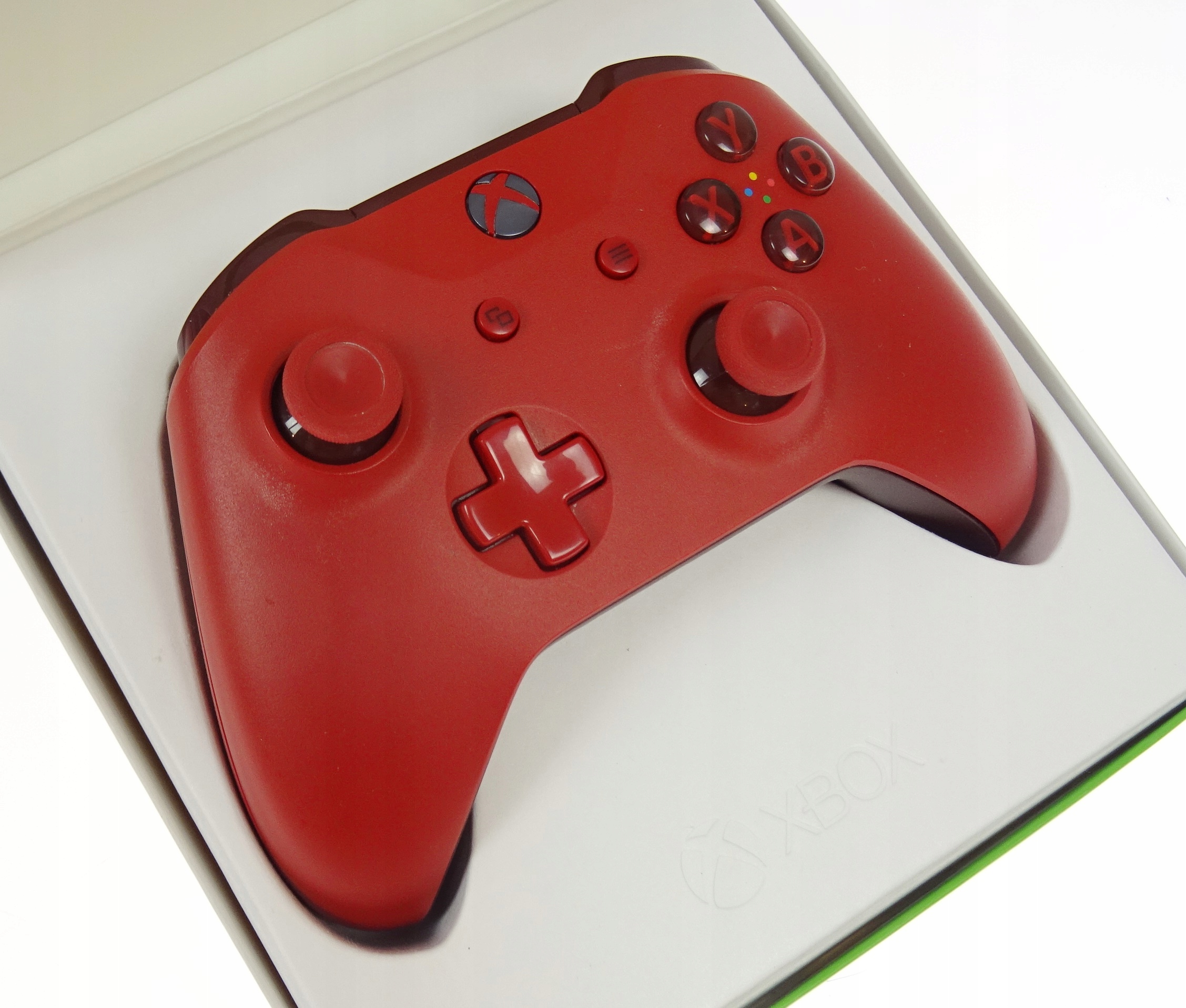 PAD XBOX ONE S X PC CZERWONY KONTROLER ORYGINALNY 8109740455