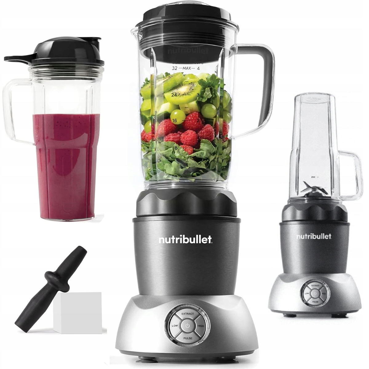 Blender kielichowy NutriBullet NB200DG Select 1000W Smoothie Turbo