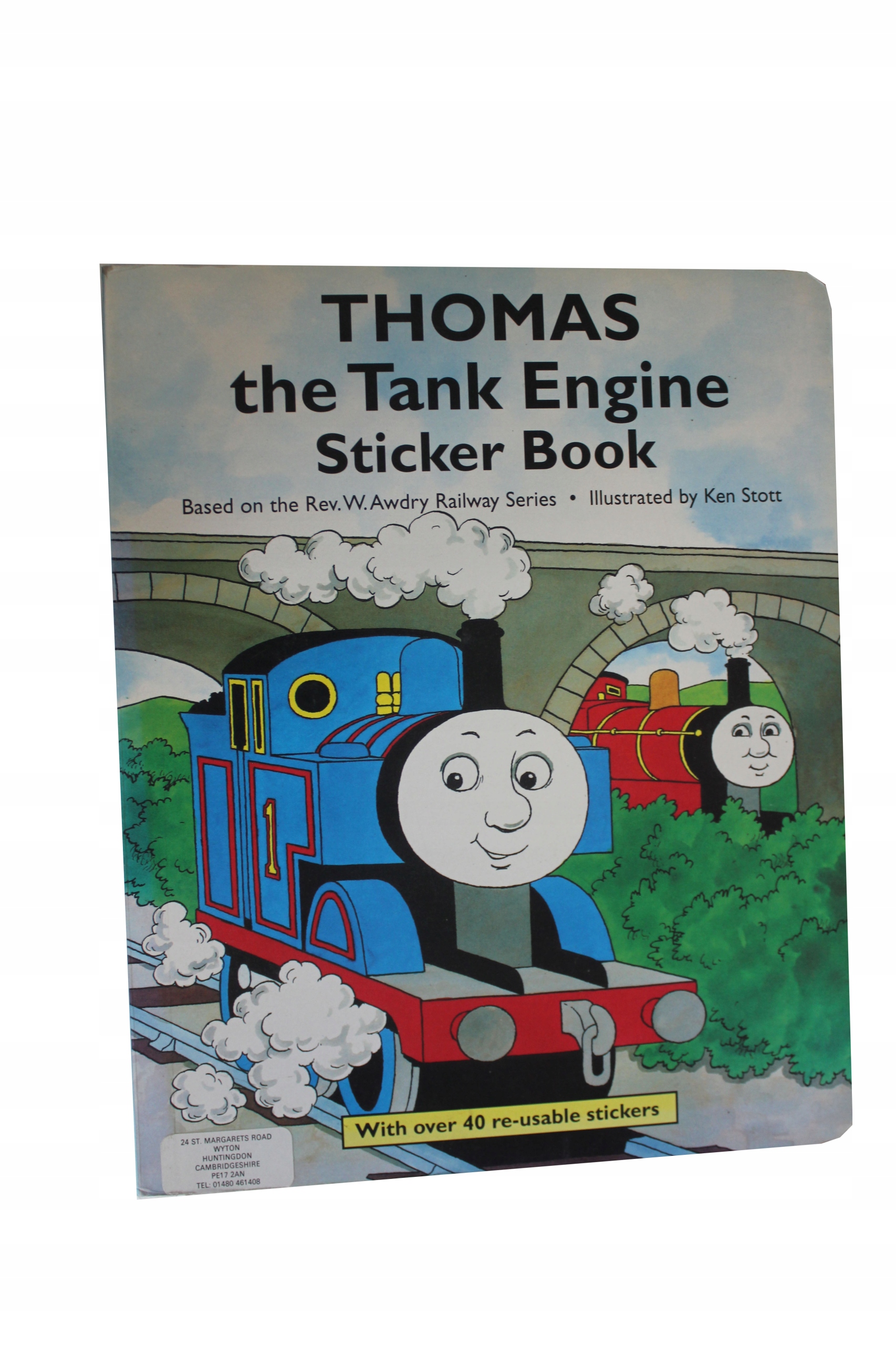 Thomas the Tank Engine Sticker Book (12462566071) | Książka Allegro