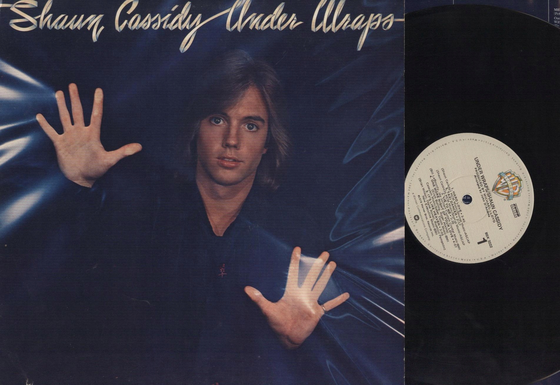 Shaun Cassidy , Under Wraps, LP EX+ 15725897654 Sklepy, Opinie, Ceny w Allegro.pl