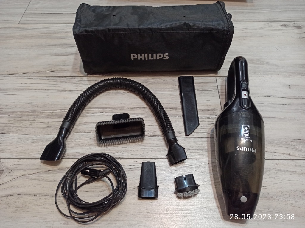 Odkurzacz samochodowy Philips FC6141/01 komplet Kraków Kup teraz na