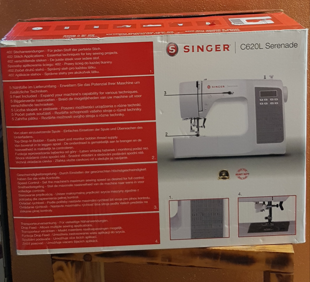 Maszyna do szycia SINGER C620L Serenade + GRATISY! Świdnica Kup